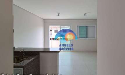 Apartamento com 1 dormitório para alugar, 28 m² por R$ 1.328,37/mês - Centro - Peruíbe/SP