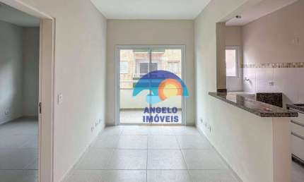 Apartamento com 1 dormitório para alugar, 43 m² por R$ 1.821,90/mês - Centro - Peruíbe/SP