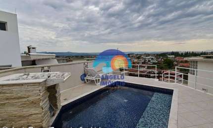 Cobertura a 100 metros do mar com 4 dormitórios à venda, 288 m² por R$ 1.200.000 - Balneario Sambura - Peruíbe/SP
