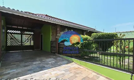 Casa lado praia com 3 dormitórios à venda, 140 m² por R$ 750.000 - Jardim Ribamar - Peruíbe/SP
