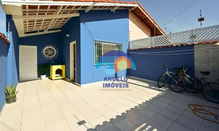 Casa com 2 dormitórios à venda, 75 m² por R$ 340.000,00 - Balneário São João Batista - Peruíbe/SP