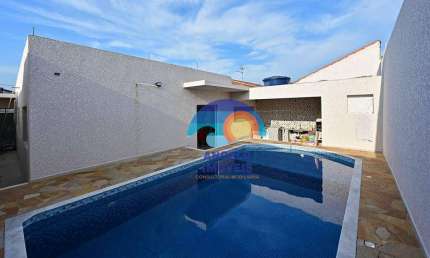 Casa com 3 dormitórios à venda, 128 m² por R$ 650.000,00 - Balneário São João Batista - Peruíbe/SP