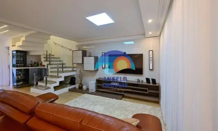 Sobrado frente mar com 4 dormitórios à venda, 170 m² por R$ 1.280.000 - Cidade Nova Peruibe - Peruíbe/SP