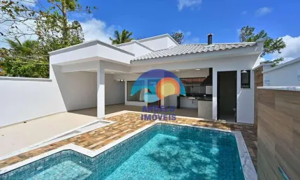 Casa com 3 dormitórios à venda, 130 m² por R$ 1.060.000,00 - Balneário Três Marias - Peruíbe/SP