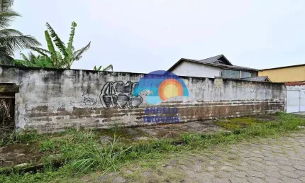 Terreno a 50 metros da praia à venda, 350 m² por R$ 190.000 - Estância Balneária Maria Helena Novaes - Peruíbe/SP