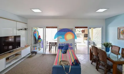 Sobrado em condomínio fechado, frente ao mar, com 4 dormitórios à venda, 157 m² por R$ 1.300.000 - Cidade Nova Peruíbe - Peruíbe/SP