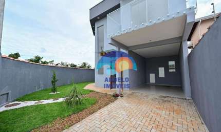 Casa com 2 suítes, com140 m², à venda por R$ 600.000 - Jardim Mar E Sol - Peruíbe/SP