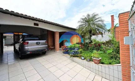 Casa com 3 dormitórios à venda, 170 m² por r$ 540.000 - balneário arpoador - peruíbe/sp