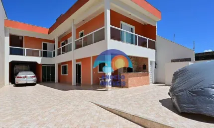 Sobrado a 50 metros da praia com 3 dormitórios à venda, 270 m² por R$ 850.000 - Jardim Ribamar - Peruíbe/SP