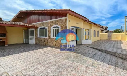 Casa com 3 dormitórios à venda, 97 m² por R$ 390.000,00 - Balneário Florida - Peruíbe/SP