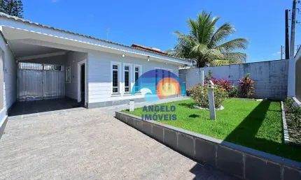 Casa lado praia com 3 dormitórios à venda, 124 m² - Peruíbe/SP