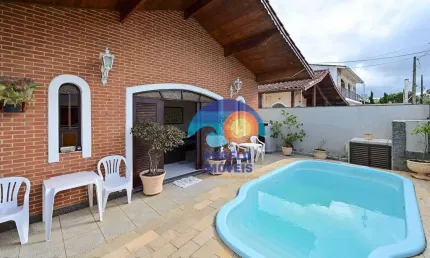 Casa à venda, 174 m² por R$ 530.000,00 - Balneário Três Marias - Peruíbe/SP
