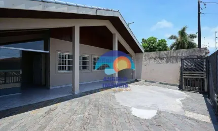 Ótimo investimento! Casa em 3 lotes  à venda, 265 m² por R$ 820.000 - Parque Balneário Oásis - Peruíbe/SP