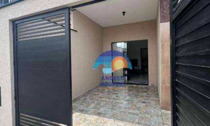Casa com 2 dormitórios à venda, 58 m² por R$ 350.000,00 - Estância São José - Peruíbe/SP