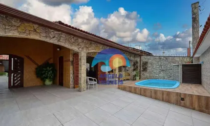 Casa com 3 dormitórios à venda, 182 m² por R$ 650.000,00 - Jardim Icaraiba - Peruíbe/SP
