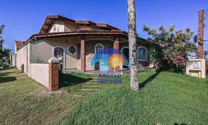 Casa com 3 dormitórios à venda, 168 m² por R$ 450.000,00 - Parque Balneário Oásis - Peruíbe/SP