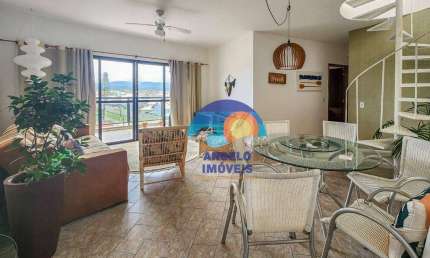 Cobertura com 3 dormitórios à venda, 130 m² por R$ 650.000,00 - Balneario Samburá - Peruíbe/SP