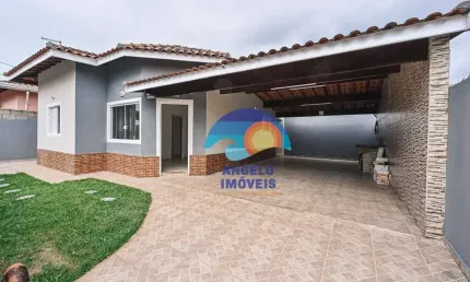 Casa com 2 dormitórios à venda, 67 m² por r$ 300.000 - jardim veneza - peruíbe/sp
