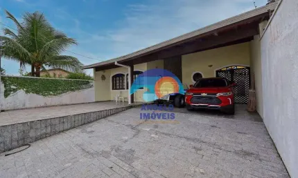 Casa com 3 dormitórios à venda, 140 m² por R$ 450.000,00 - Parque Balneário Oásis - Peruíbe/SP
