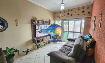 Apartamento com 3 dormitórios à venda, 102 m² por R$ 460.000,00 - Estância Balneária Belmira Novaes - Peruíbe/SP