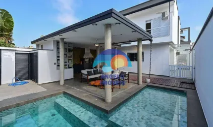 Sobrado Contemporâneo em Peruíbe - Um refúgio de luxo na praia