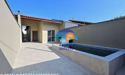 Casa com 2 dormitórios à venda, 90 m² por r$ 450.000 - parque d'aville residencial - peruíbe/sp