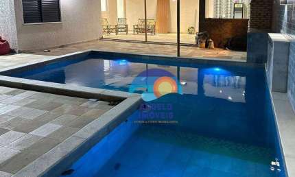 Casa com 2 quartos à venda, 100 m² por R$ 490.000 - Parque D'Aville Residencial - Peruíbe/SP
