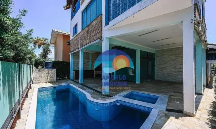 Sobrado com 4 dormitórios à venda, 423 m² por r$ 2.100.000,00 - bougainvillee ii - peruíbe/sp