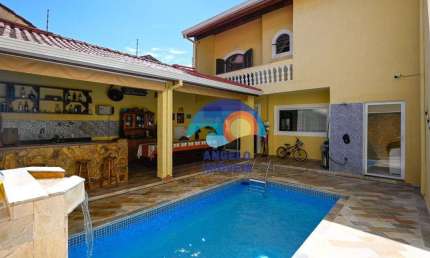 Sobrado com 3 dormitórios à venda, 262 m² por R$ 680.000,00 - Estância Balneária Belmira Novaes - Peruíbe/SP