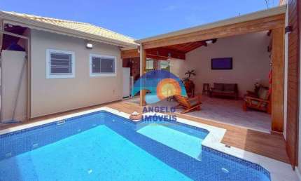 Casa com 3 dormitórios à venda, 130 m² por R$ 790.000,00 - Jardim Barra de Jangada - Peruíbe/SP