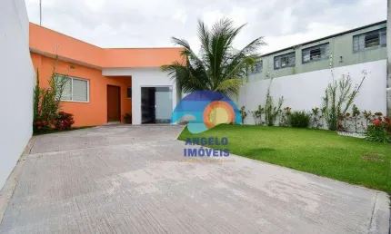Casa com 2 dormitórios à venda, 72 m² por r$ 350.000,00 - jardim peruíbe - peruíbe/sp