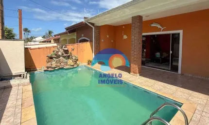Casa com 3 dormitórios à venda, 168 m² por R$ 600.000,00 - Parque Balneario Oasis - Peruíbe/SP