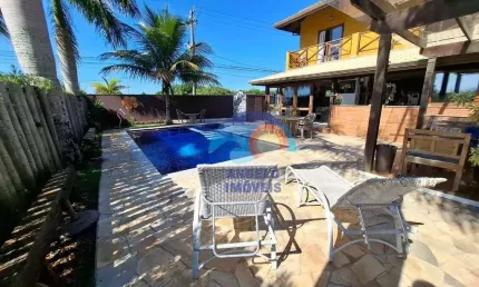Sobrado com 5 dormitórios à venda, 339 m² por R$ 2.700.000 - Bougainvillee IV - Peruíbe/SP