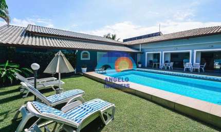 Casa com 5 dormitórios à venda, 237 m² por R$ 1.200.000,00 - Parque Balneário Oásis - Peruíbe/SP
