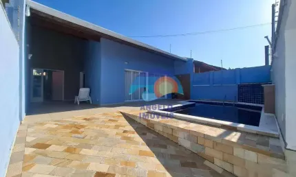 Casa com 4 quartos sendo 2 suítes à venda, 165 m² por r$ 740.000 - oasis - peruíbe/sp