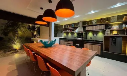 Casa à venda, 4 quartos, 4 suítes, 1 vaga, jardim karaíba - uberlândia/mg