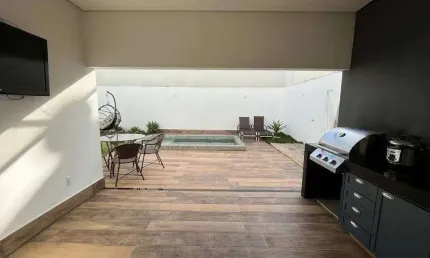Casa em condomínio à venda, 3 quartos, 2 suítes, 1 vaga, jardim botanico - uberlândia/mg