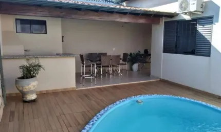 Casa à venda, 3 quartos, 1 suíte, 2 vagas, santa luzia - uberlândia/mg