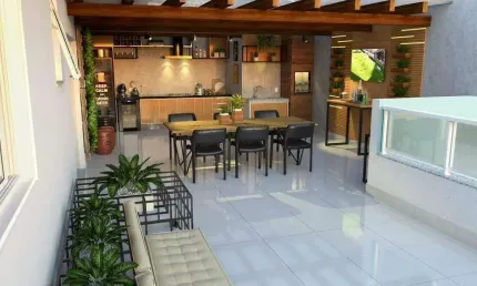Cobertura à venda, 4 quartos, 1 suíte, 1 vaga, Saraiva - Uberlândia/MG