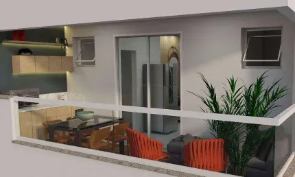 Apartamento à venda, 2 quartos, 1 suíte, 2 vagas, Brasil - Uberlândia/MG