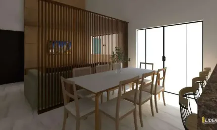Casa à venda, 3 quartos, 2 suítes, 3 vagas, Praça Alto Umuarama - Uberlândia/MG