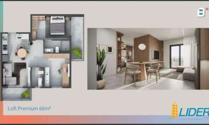 Apartamento à venda, 1 quarto, 1 vaga, MARTINS - Uberlândia/MG