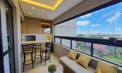 Apartamento à venda, 3 quartos, 1 suíte, 2 vagas, Santa Mônica - Uberlândia/MG