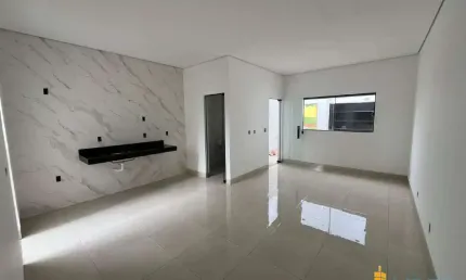 Casa à venda, 2 quartos, 1 suíte, 2 vagas, novo mundo - uberlândia/mg
