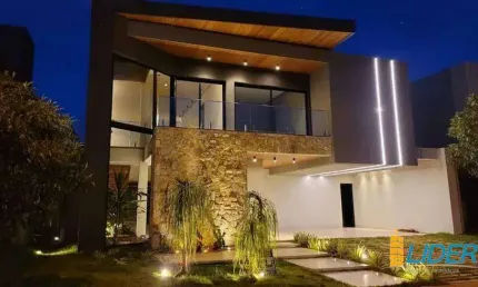 CASA EM CONDOMÍNIO à venda, 5 quartos, 5 suítes, 2 vagas, JARDIM SUL - Uberlândia/MG