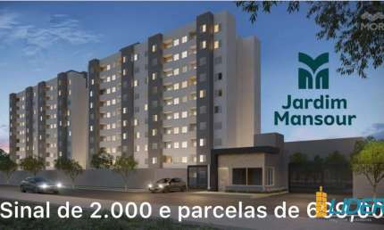Apartamento à venda, 2 quartos, 1 suíte, 1 vaga, MANSOUR - Uberlândia/MG