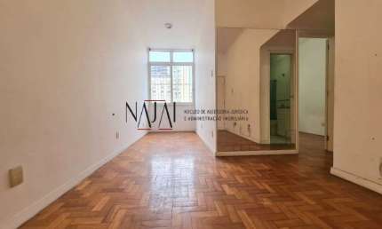 Vendo excelente sala e qto com 50m-Rua Gomes Carneiro-Ipanema.