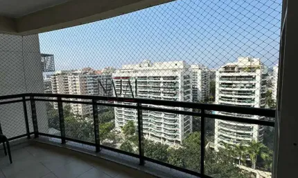 Vendo ap mobiliado 03 qtos 01 suite 01 vaga com 89m-Mayan-Cidade Jardim-Rj.
