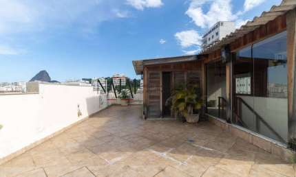 Vendo excelente cobertura 04 qtos 01 suite 01 vaga com 267m-Laranjeiras-Rj.