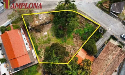 Terreno à venda no fortaleza, blumenau  por r$ 500.000